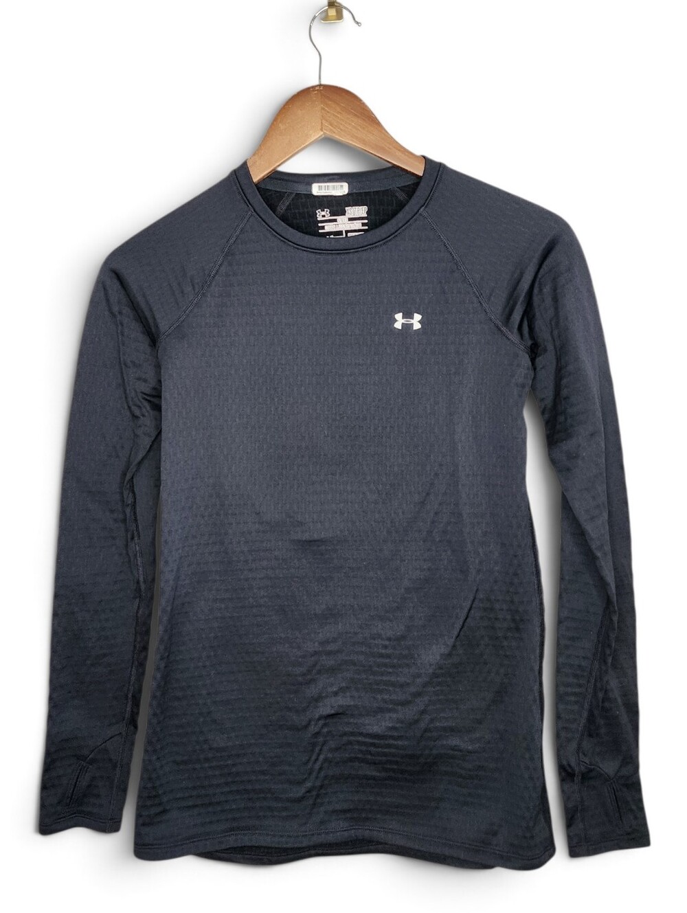 Under Armour Cold Gear 2.0 Base Fitted Top in Black Size XS